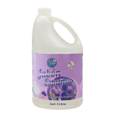 Jabón Espumoso - aroma orquídea